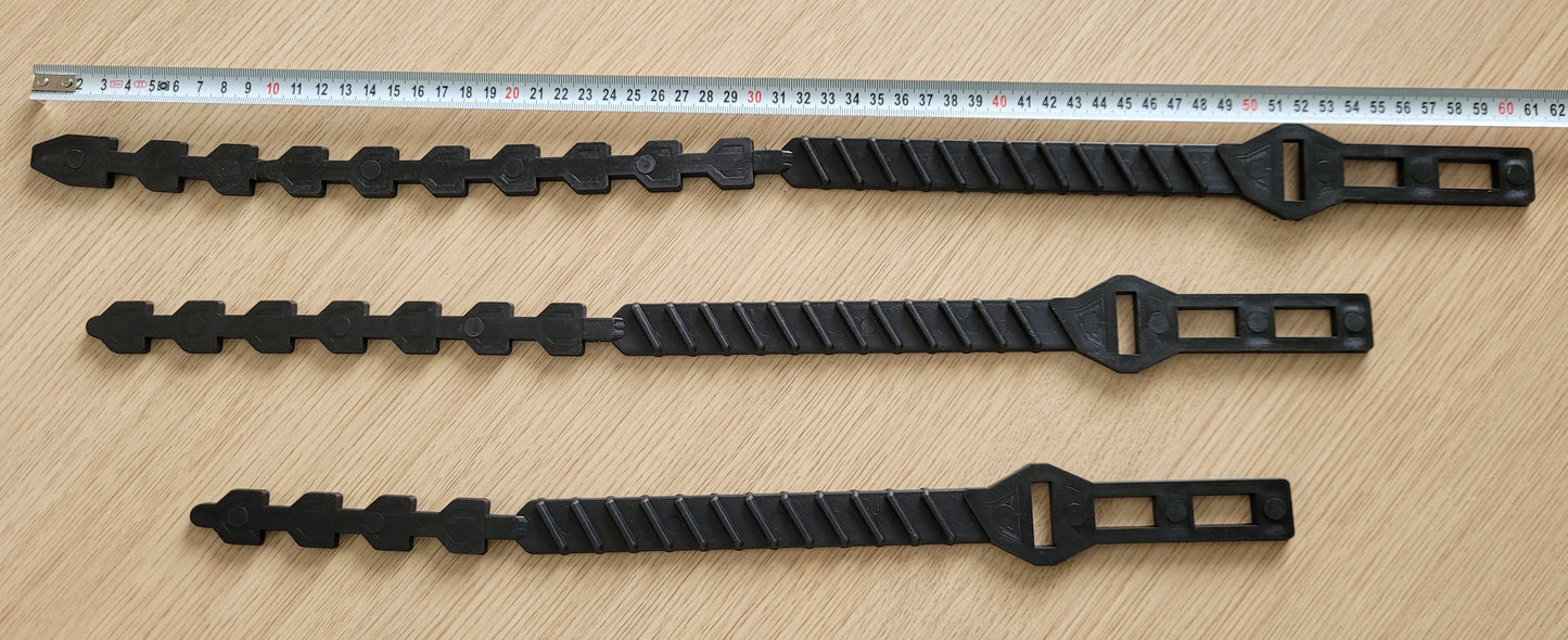 Lien plat cranté